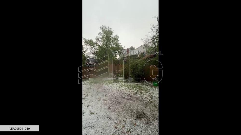 US: Severe Hailstorm Topples Trees, Damages Homes Across Denver Area