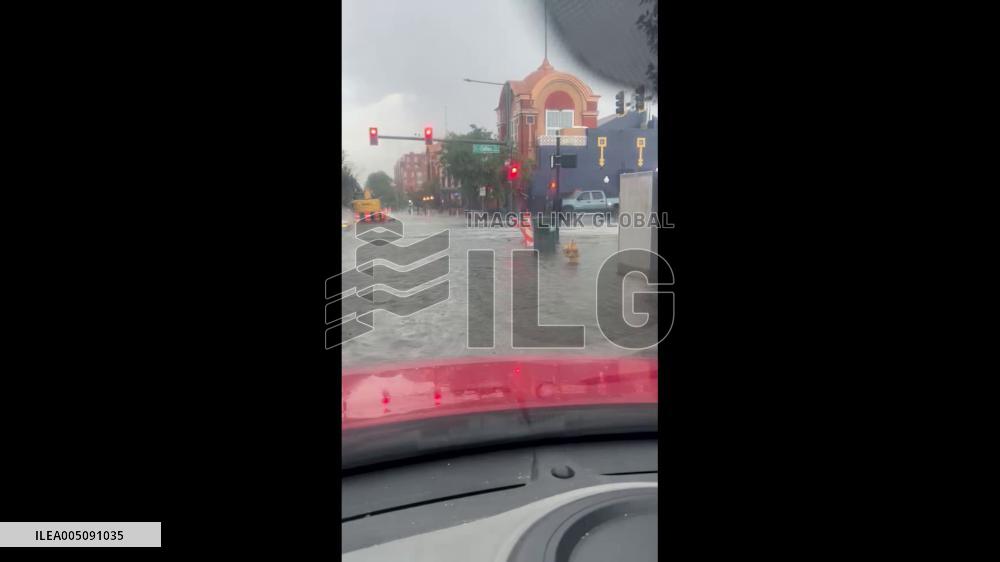 US: Thunderstorms Bring Hail, Flash Flooding to Denver Metro 2