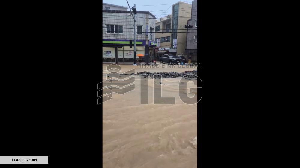 South Korea: Torrential Rain Triggers Deadly Landslide, Flooding in Geoje 2