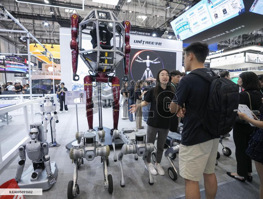 Robot conference in Beijing
