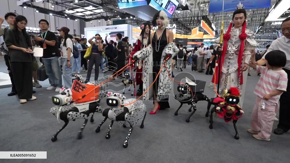 Robot conference in Beijing