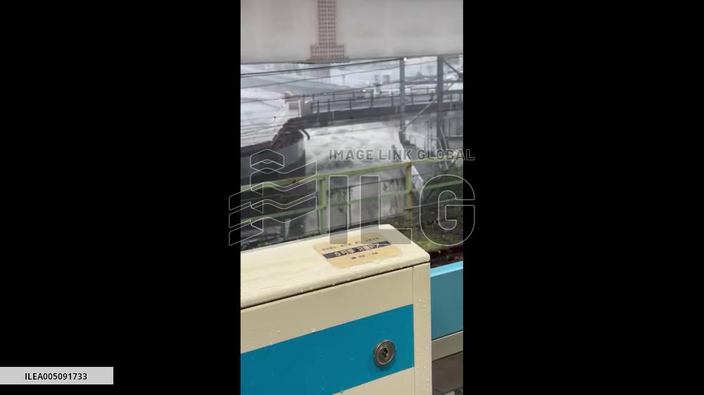 Japan: Localized Downpour Triggers Flooding in Tokyo, Saitama