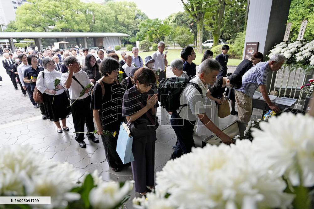 Memorial event for forced laborers in Siberia and Mongolia