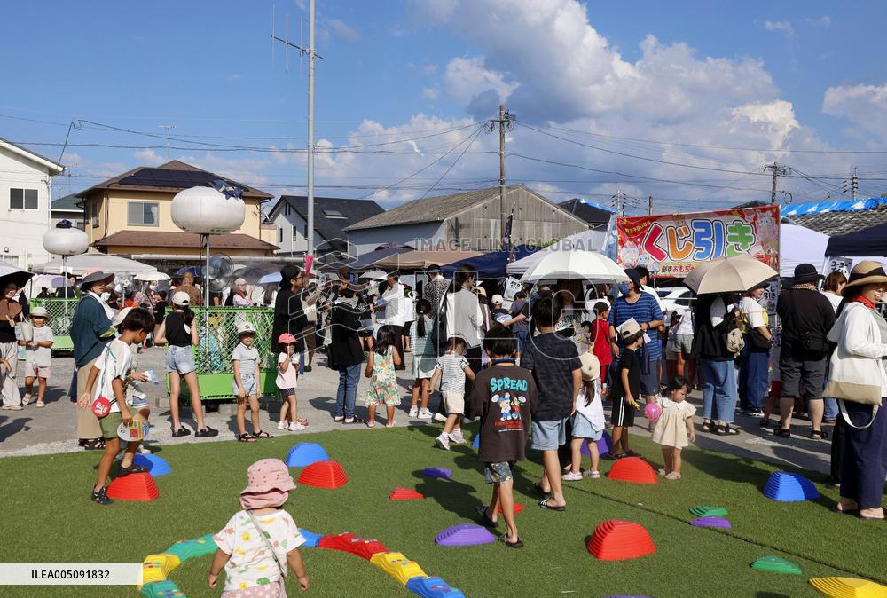 Summer festival in quake-hit Kumamoto Pref. city