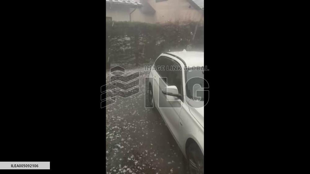 Japan: Damaging Hail Storm Batters Popular Highland Resort Town Karuizawa