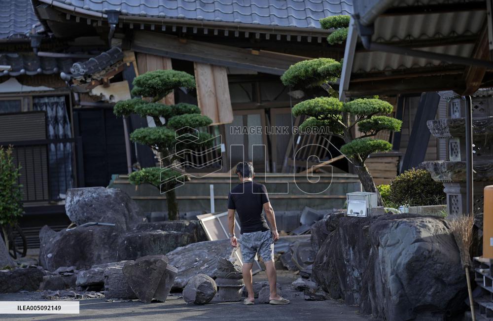 1 month after Kumamoto quake