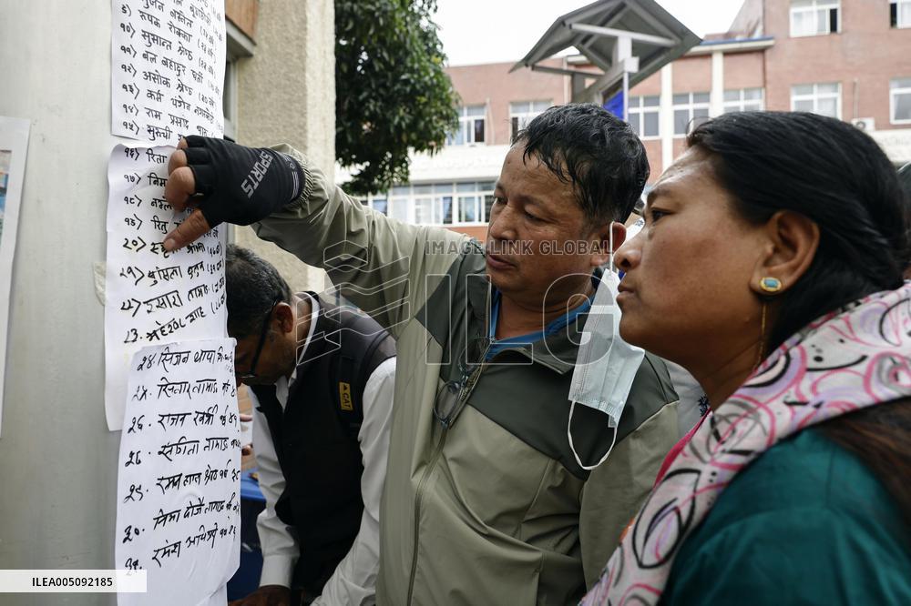 Aftermath of flash flood in Nepal