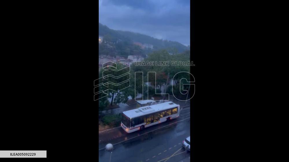 France: Violent Thunderstorm Downs Trees Across Lyon