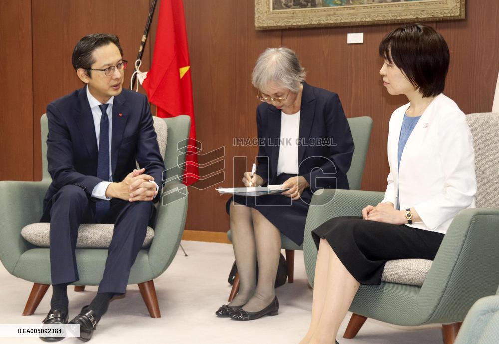 Vietnamese ambassador to United Nations in Hiroshima