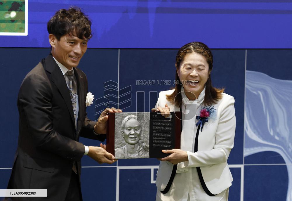 Sawa inducted into Japan Football Hall of Fame