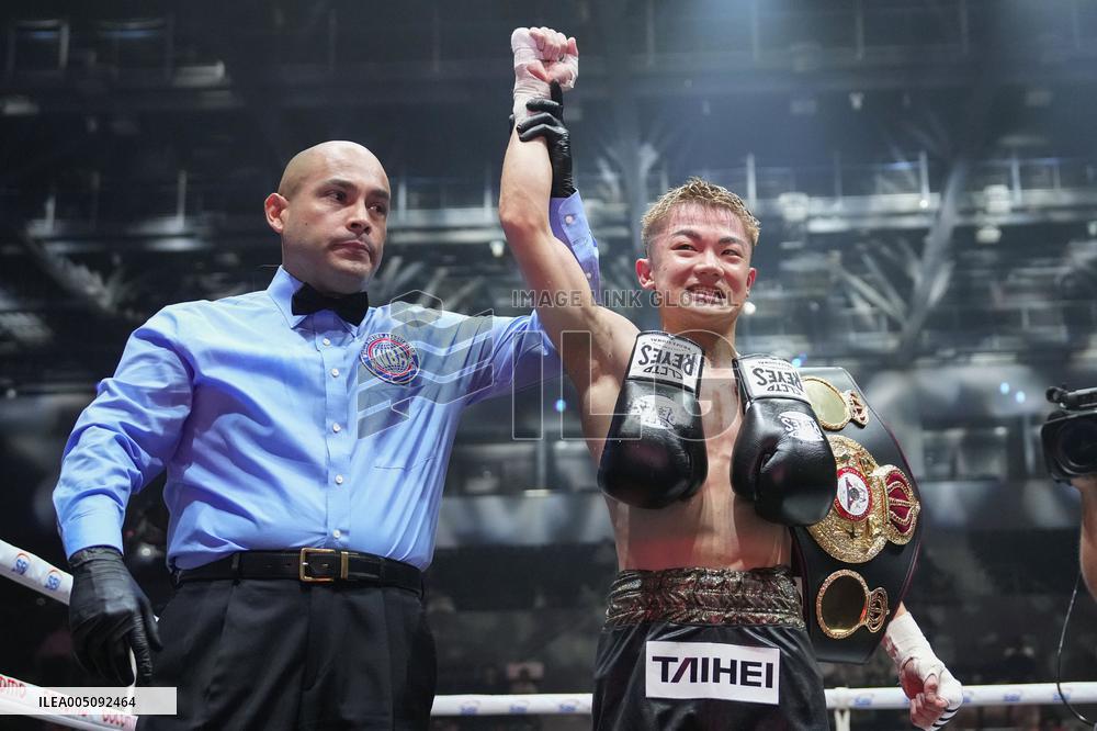 Boxing: WBA light flyweight title match