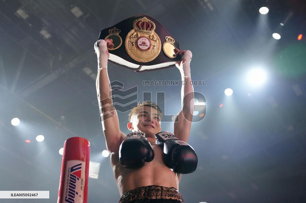 Boxing: WBA light flyweight title match