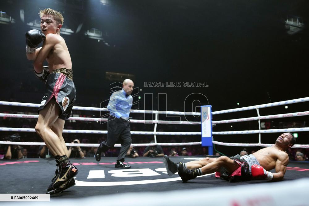 Boxing: WBA light flyweight title match