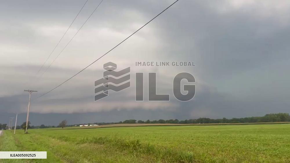 US: Tornado-Warned Supercell Storm Sweeps Across Western New York