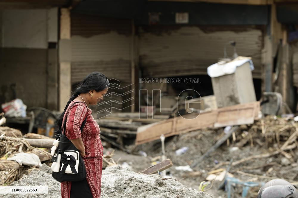 Aftermath of flash floods in Nepal