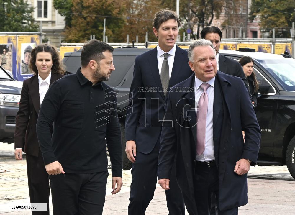 U.S. special representatives Witkoff, Kushner in Kyiv