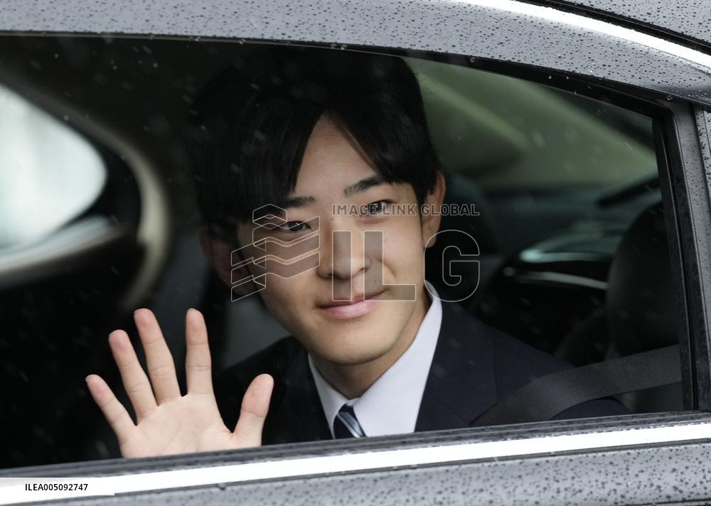 Japan's Prince Hisahito turns 20