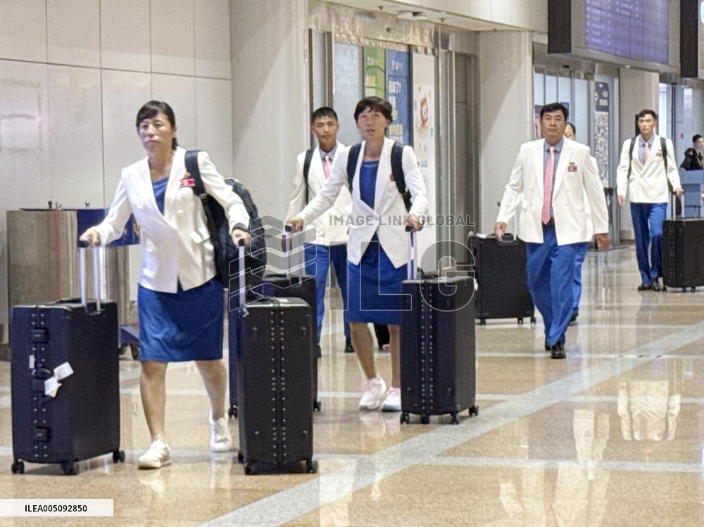 Asian Games: North Korean delegation