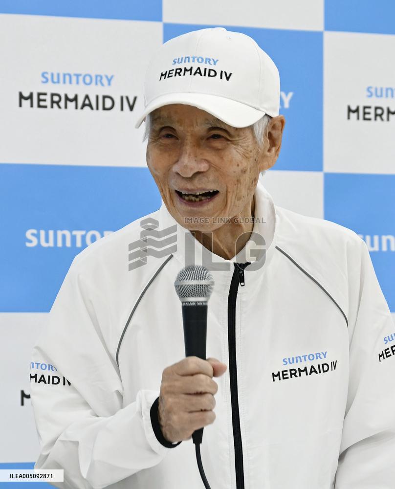 Japanese ocean adventurer Kenichi Horie