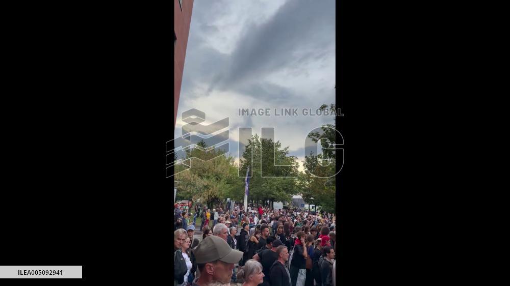 Slovenia: Thousands Protest Israeli Embassy Opening in Ljubljana
