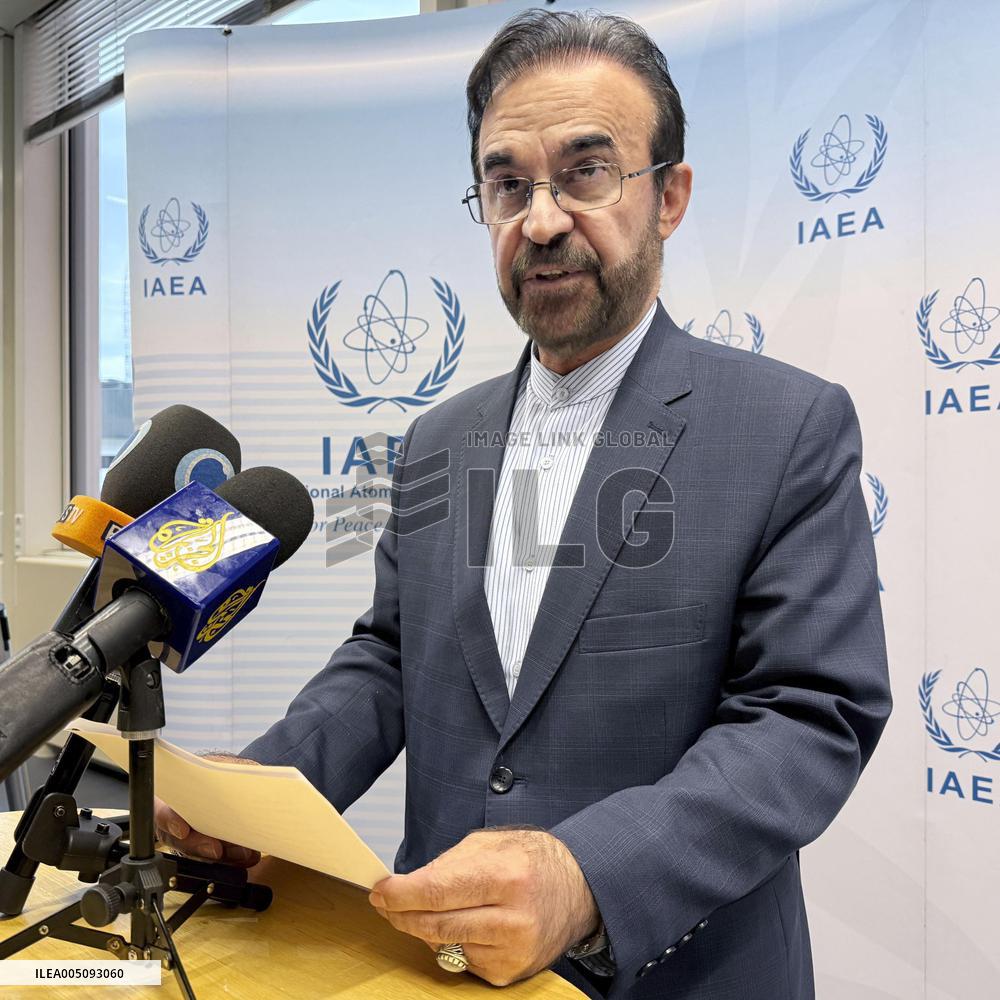 Iran's ambassador to IAEA Reza Najafi