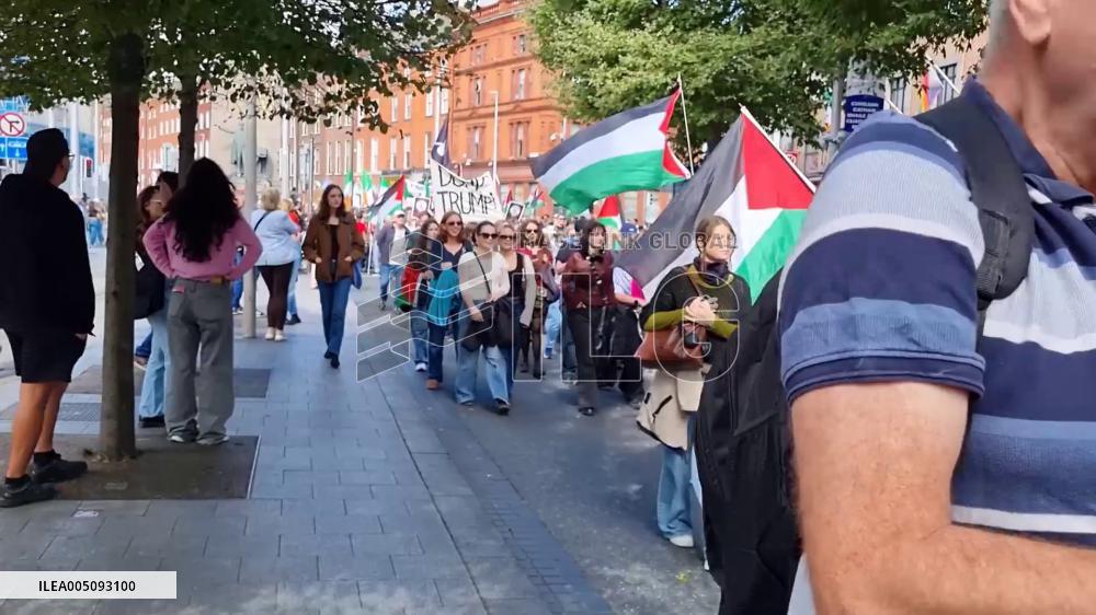 Ireland: Thousands Protest Trump Visit in Dublin
