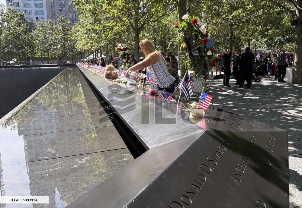 25th anniversary of 9/11 terror attacks