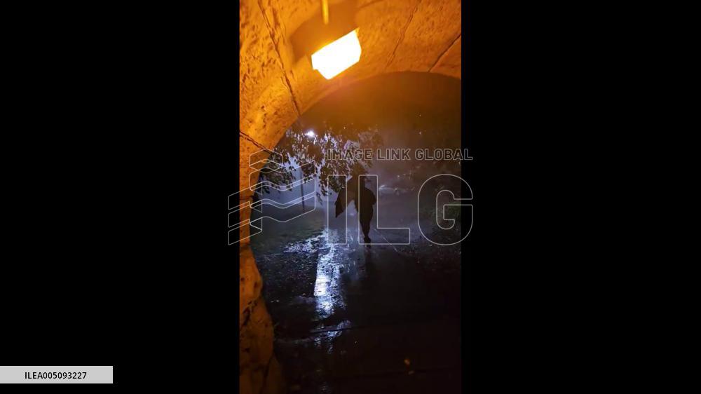 US: Storms Batter Iowa State University Campus Amid Tornado Threat