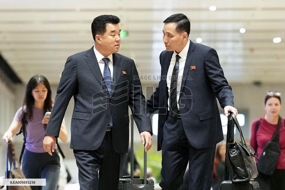 N. Korean sports minister off to Japan for Asian Games