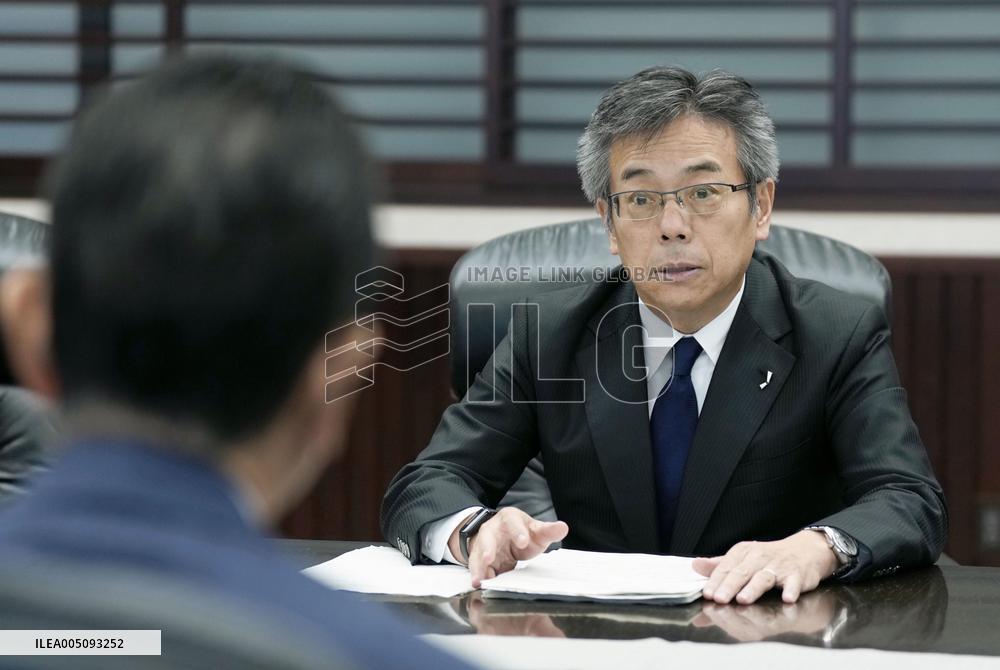 Chubu Electric President Hayashi