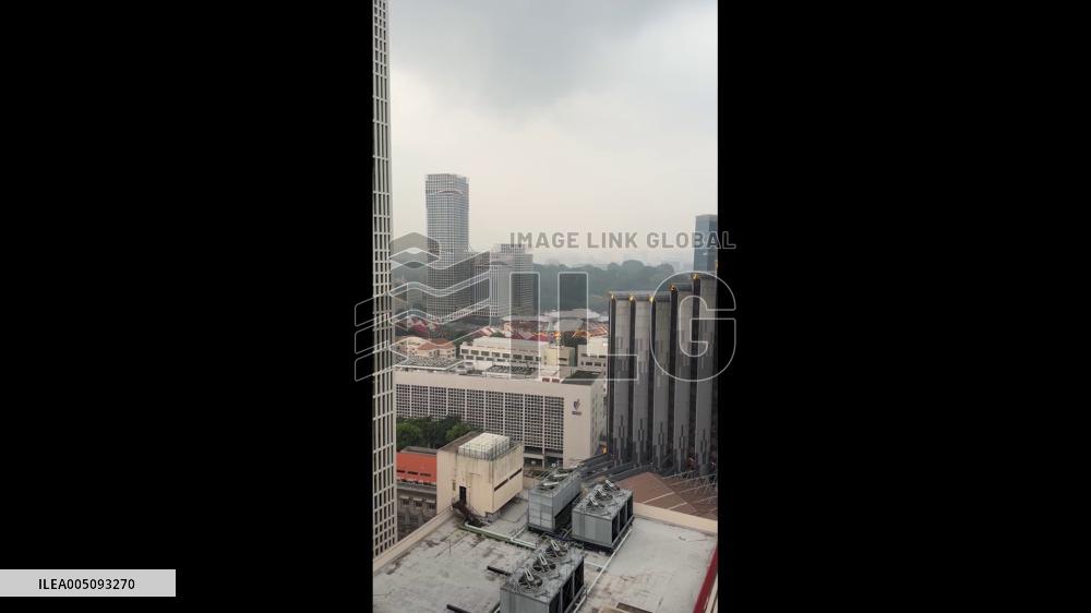 Singapore: Haze From Indonesian Wildfires Turns Air Quality Unhealthy