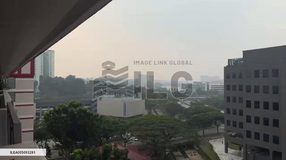 Singapore: Haze From Indonesian Wildfires Turns Air Quality Unhealthy 2