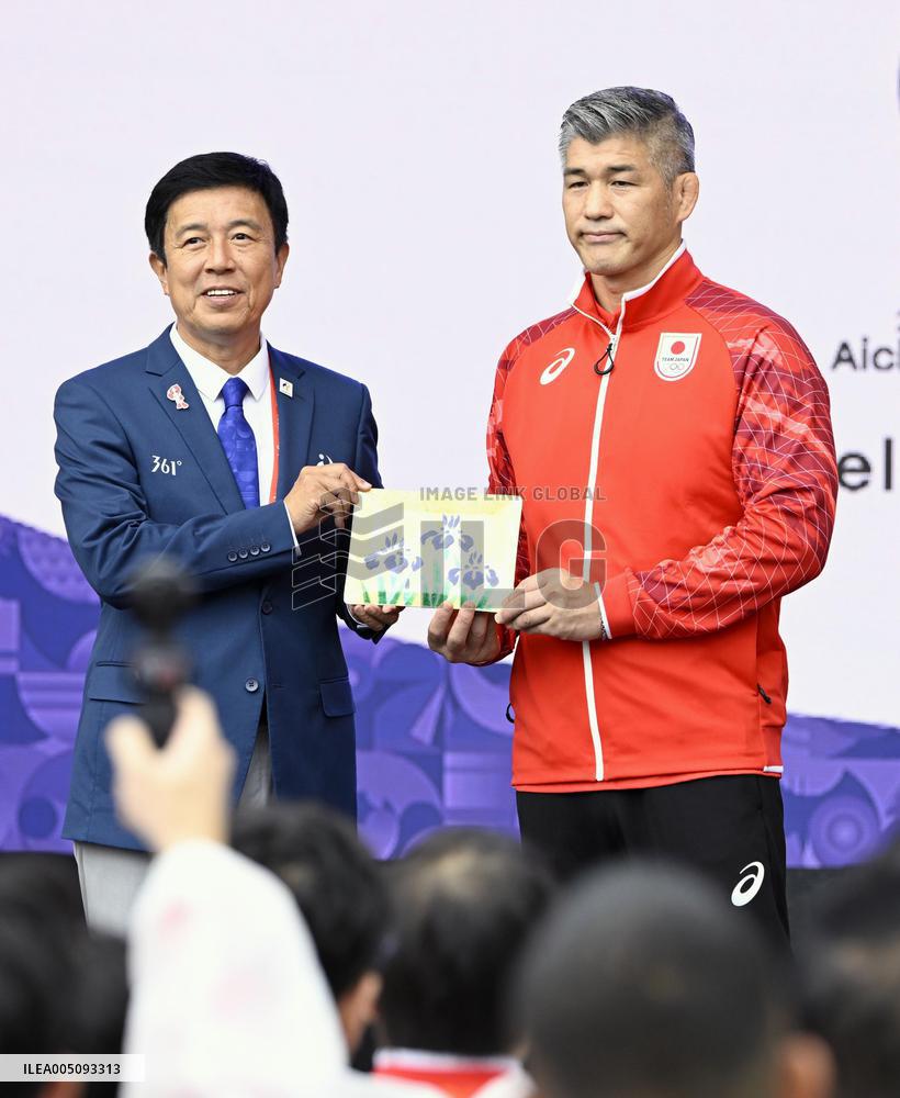 Aichi-Nagoya Asian Games: Team welcome ceremony