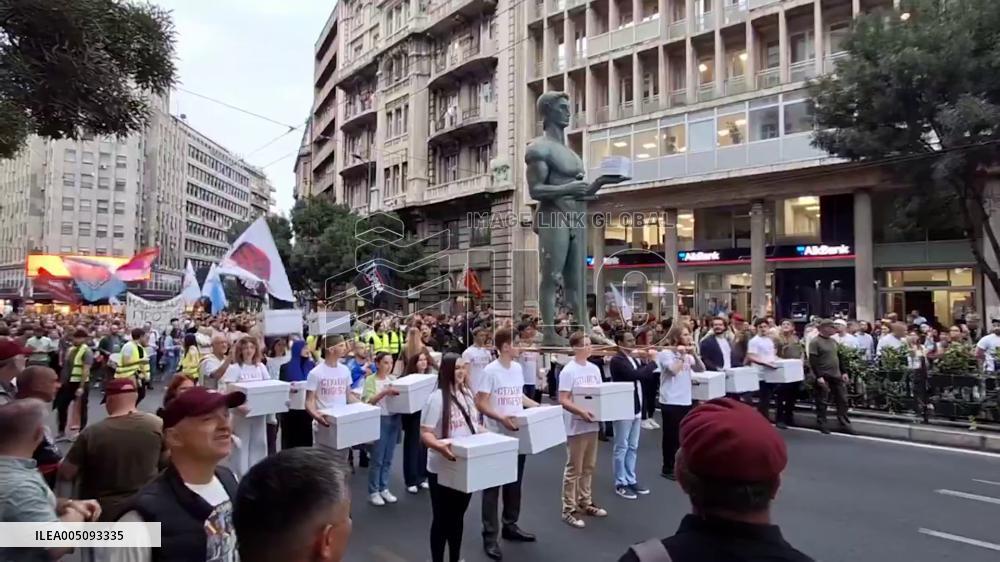 Serbia: Student Movement Marches in Belgrade to Register for Polls 2