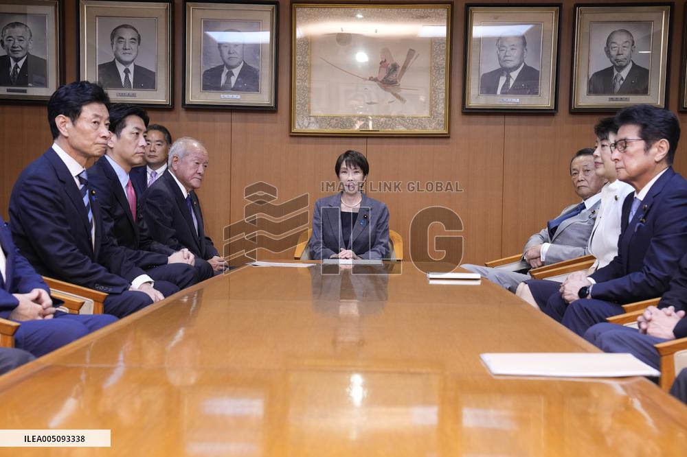 LDP executive meeting