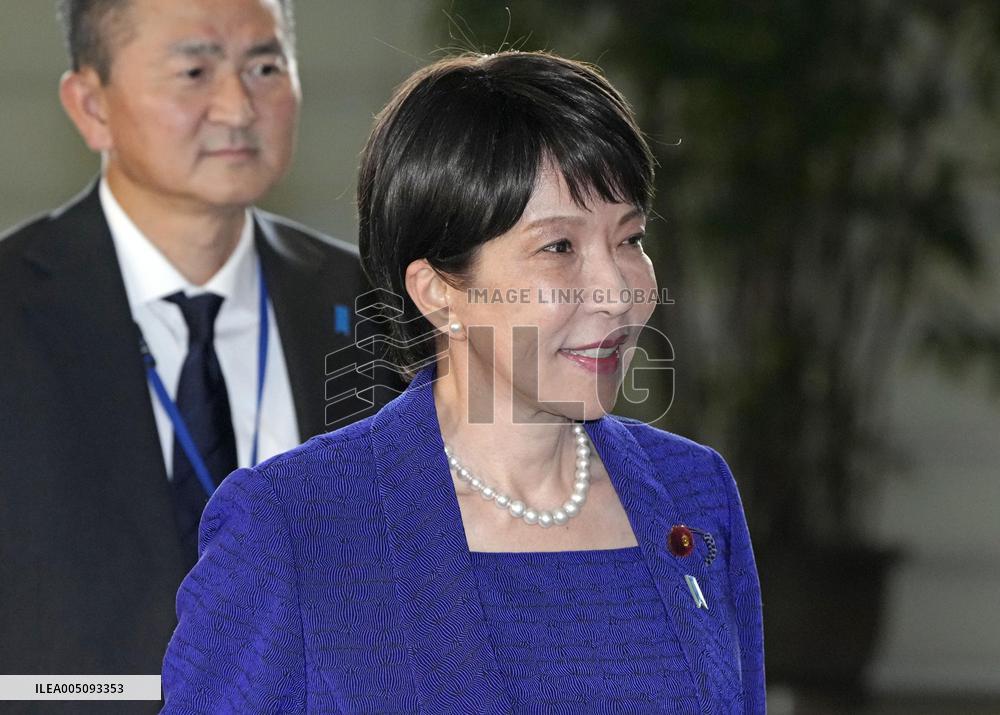 Japan PM Takaichi