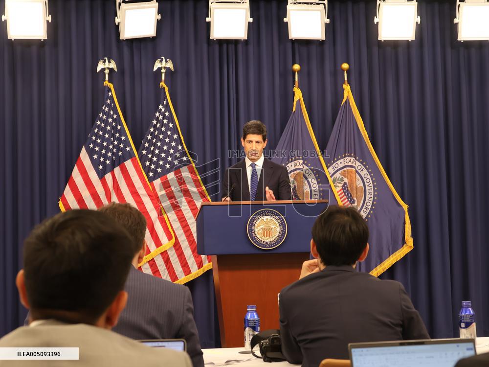 Fed raises key rate for 1st time since 2023