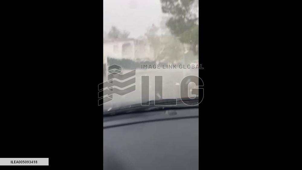 Spain: Severe Storm Hits Catalonia With Hail and Strong Winds 2