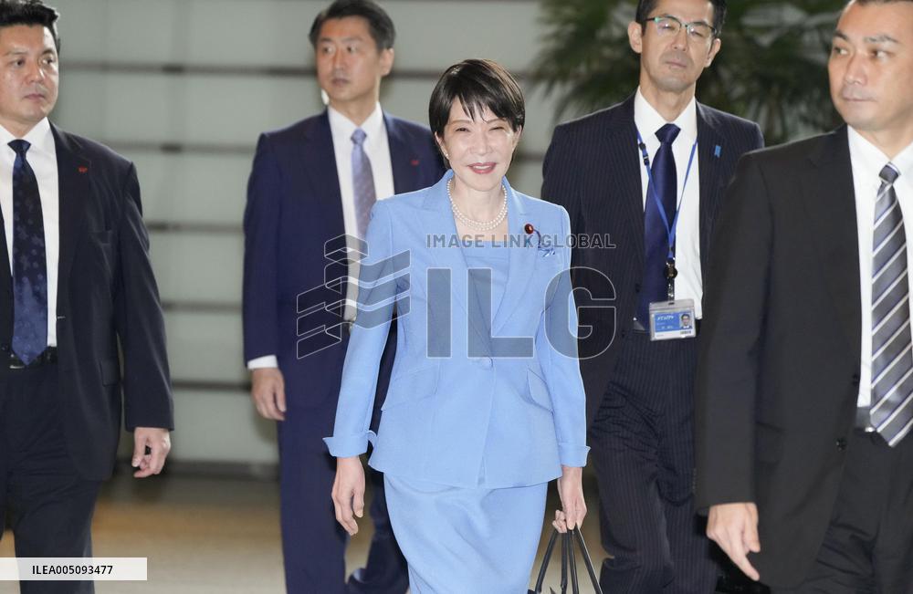 Japan PM Takaichi