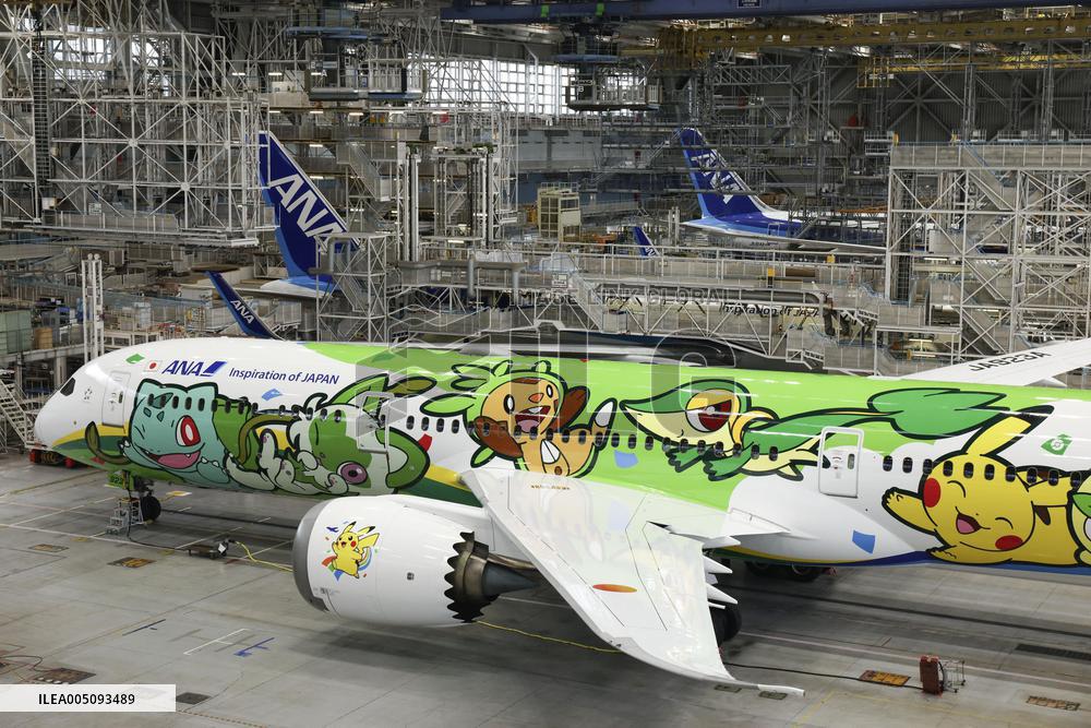Pokemon-themed ANA plane