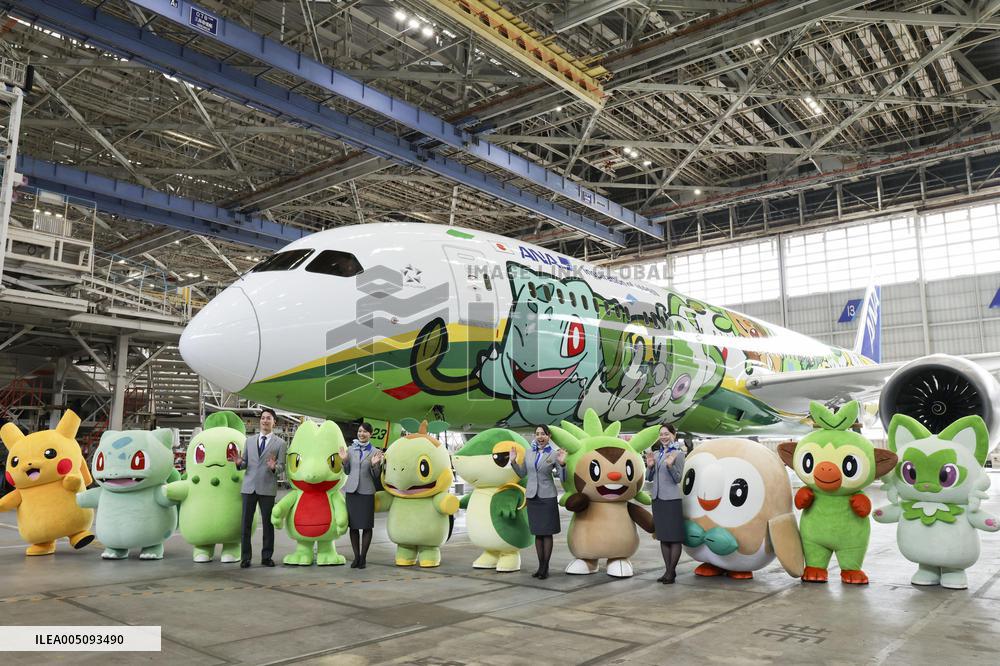 Pokemon-themed ANA plane