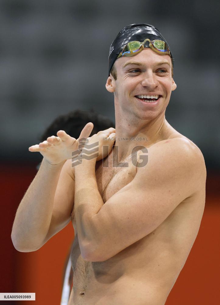 Swimming: Leon Marchand