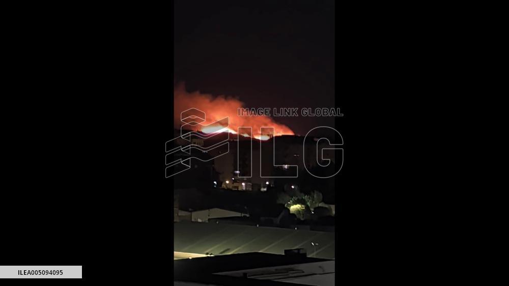 Spain: Wildfire Breaks Out Between Llera and Las Vaguadas in Badajoz