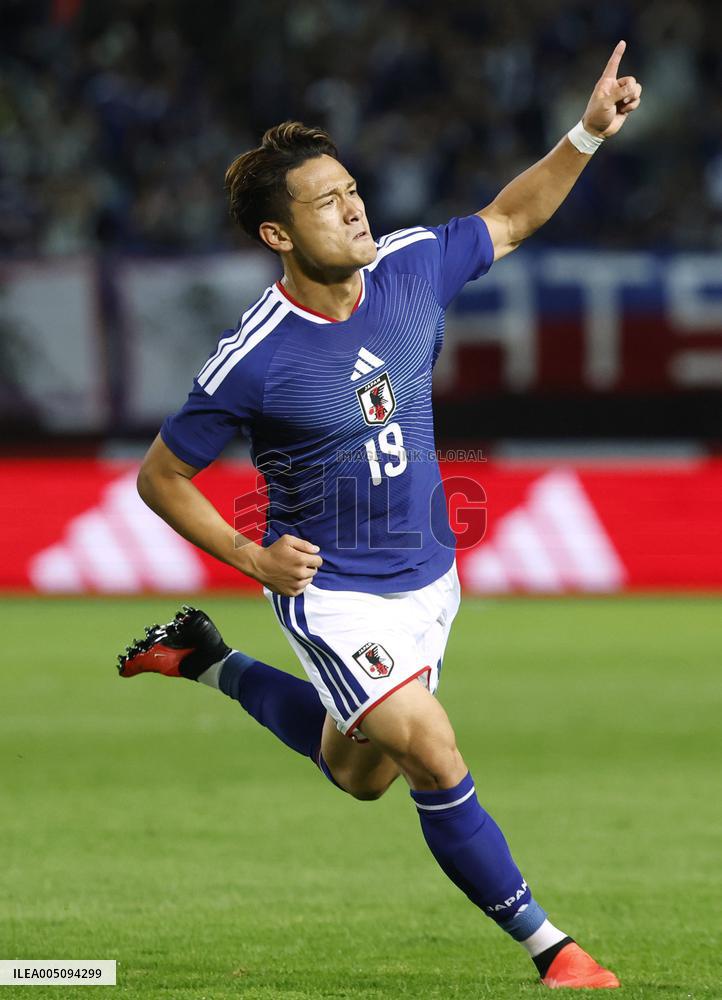 Football: Japan vs. Uruguay