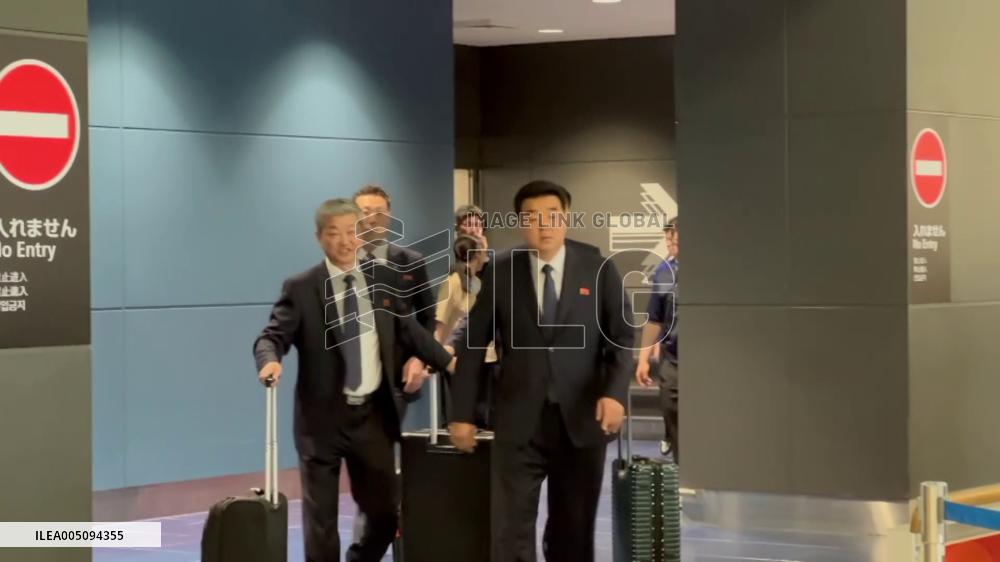 [Breaking News]N. Korean sports minister arrives in Japan for Asian Games