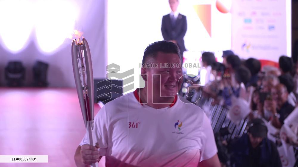 Aichi-Nagoya Asian Games: Torch relay